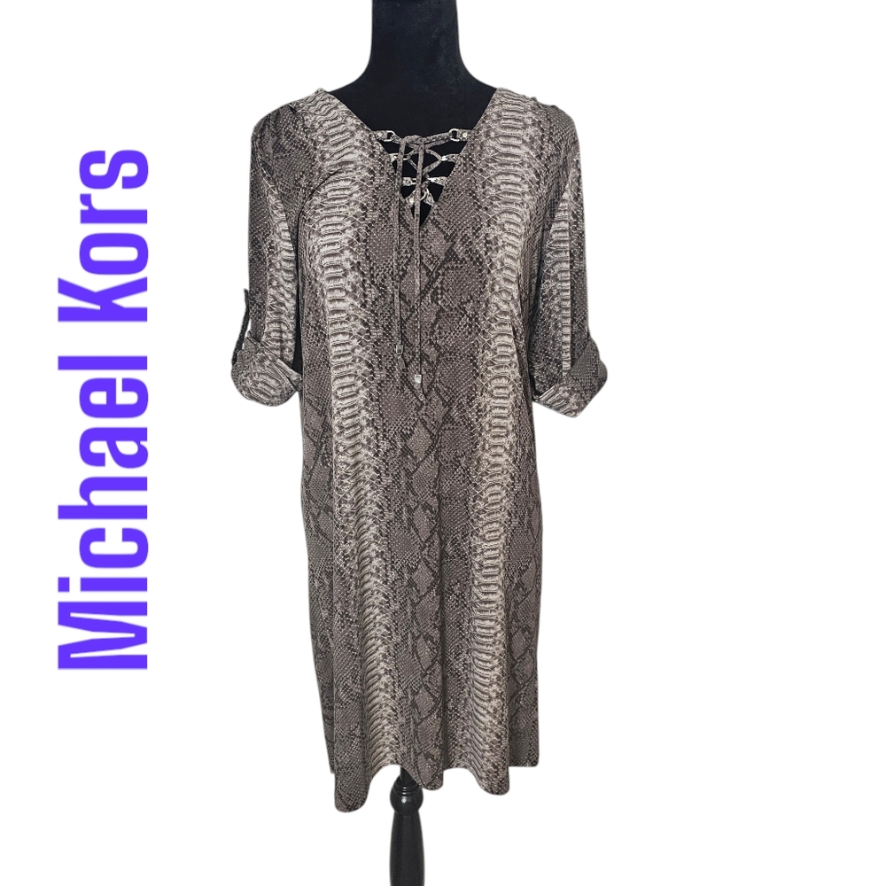 Michael Kors Snakeprint Dress~Medium